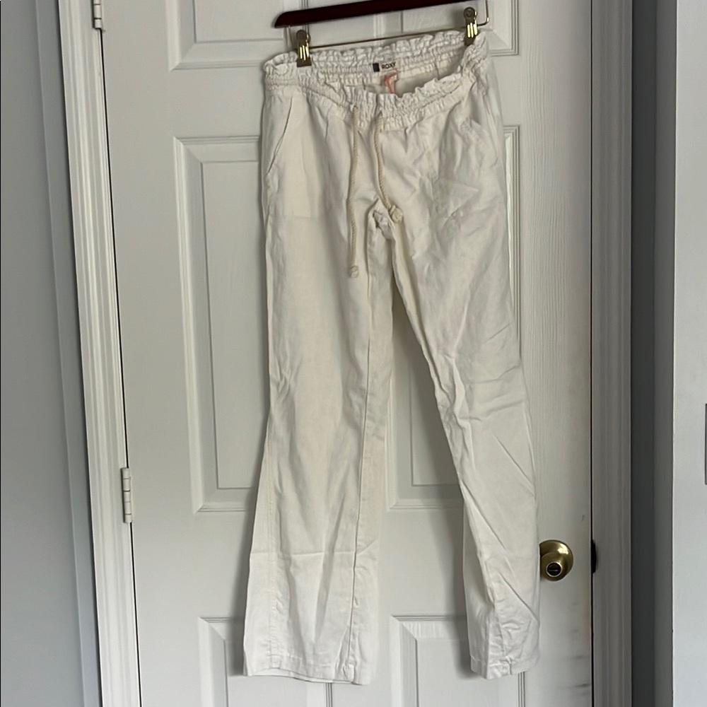 Roxy Women's White Trousers